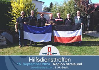 25. Hilfsdiensttreffen in der Region Stralsund.