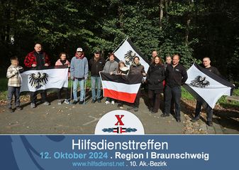 Hilfsdiensttreffen in der Region Braunschweig.