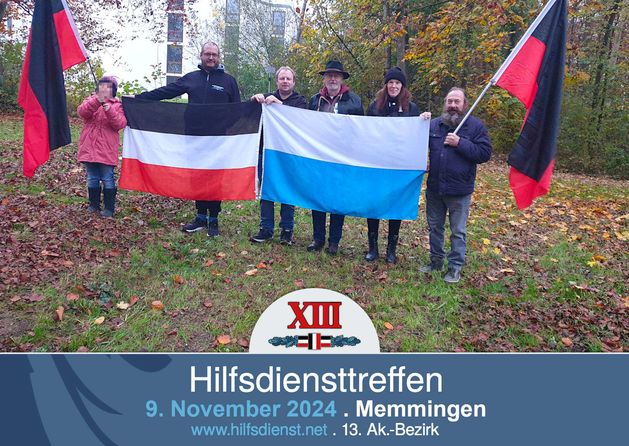 Hilfsdiensttreffen in der Region Memmingen.