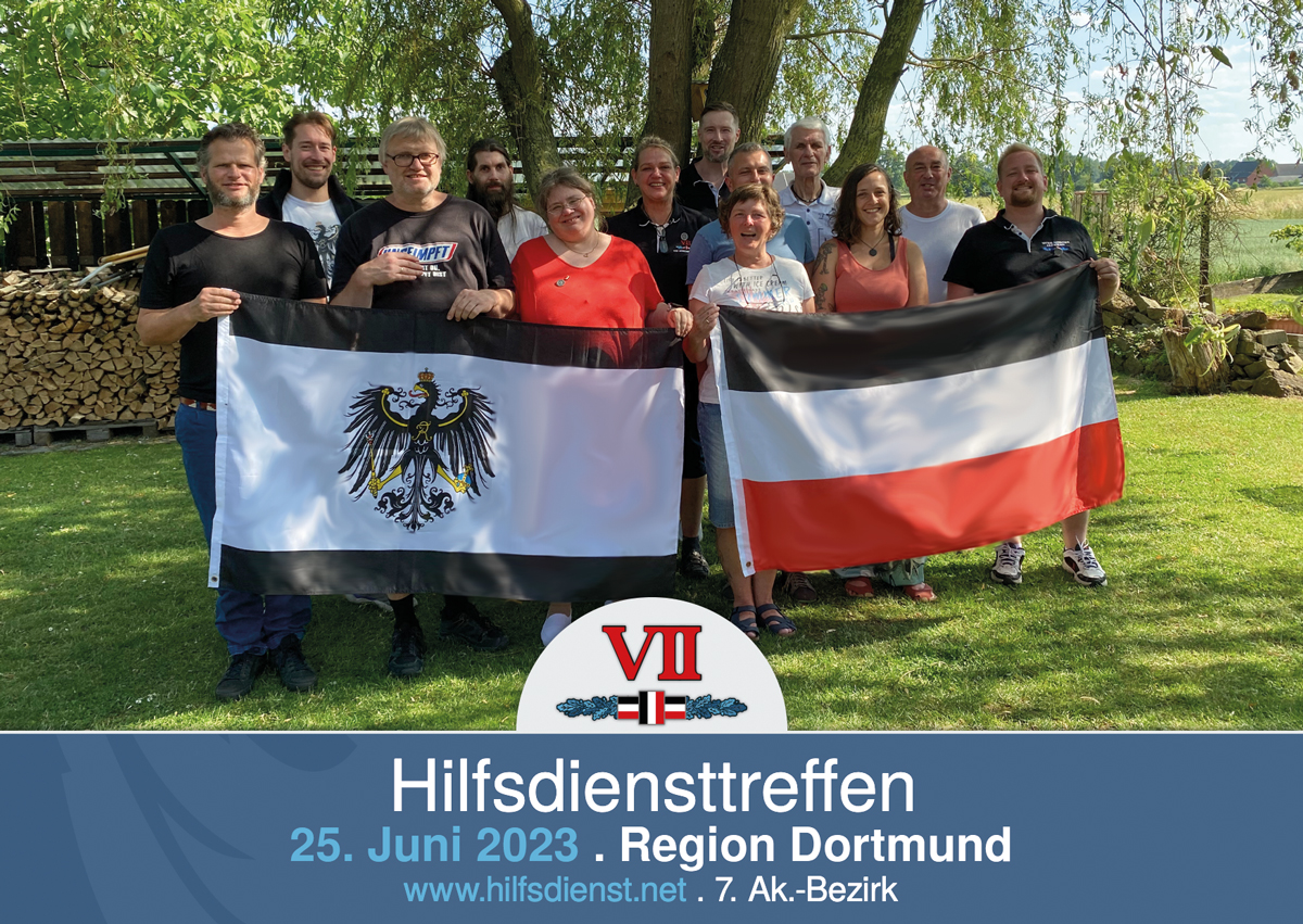 Hilfsdiensttreffen des VII. Ak.-Bezirks am 25. Juni 2023.