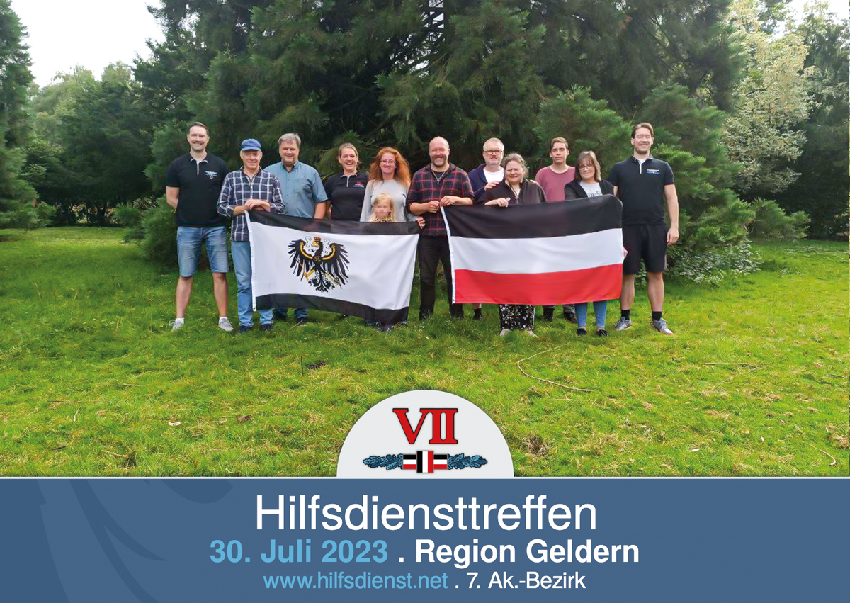 Hilfsdiensttreffen des VII. Ak.-Bezirks am 30. Juli 2023.